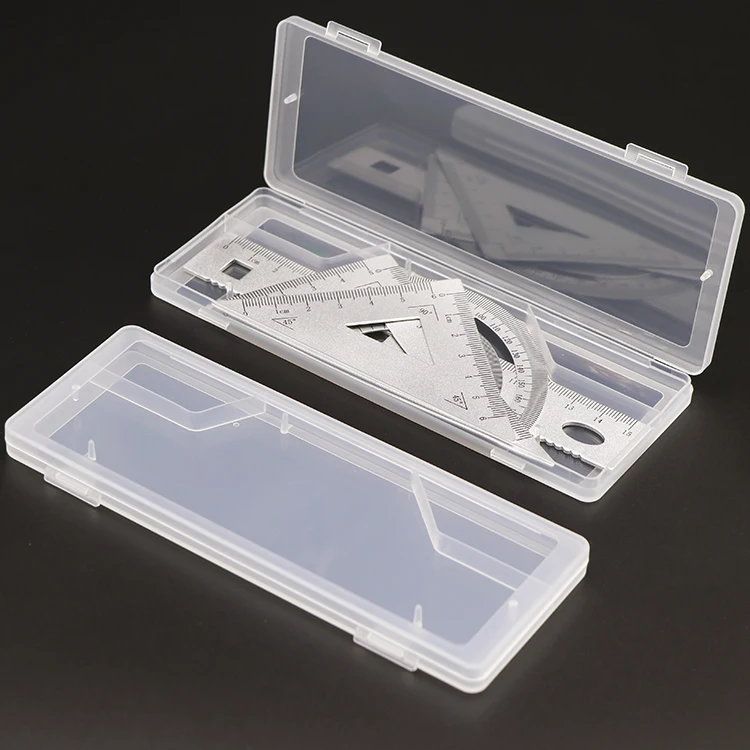 Набор геометрических боксов пластиковая линейка для рисования математический набор геометрический транспортир треугольная школьных