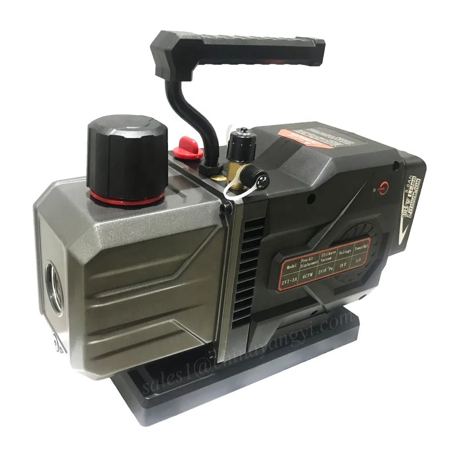 DC Brushless 18V Lithium Battery Cordless Vacuum Pump Dual Voltage R32 Sparkless air conditioner Refrigerant Vacuum Pump