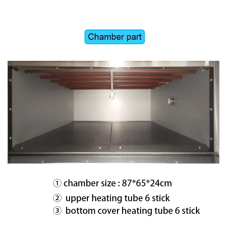 Home appliances kitchen bread baking equipment  2 deck 4 trays restaurant duck roaster oven