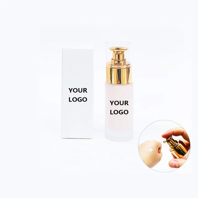Private Label Invisible Pores Brightening Facial Complexion Base Cream Moisturizing Cosmetics No Logo Makeup Primer