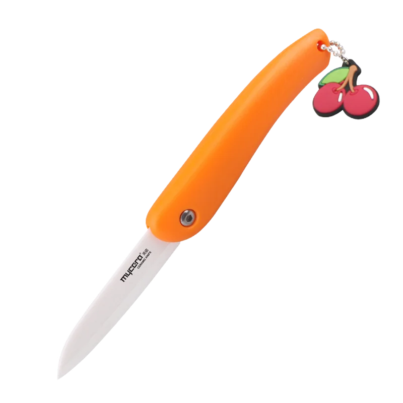 
Promotional Peeling Knife Portable Kitchen Ceramic Folding Knife 
