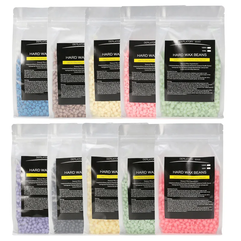 Hot sales 500g wax wax depilatory lavender depilatory wax bean for body depilatory care