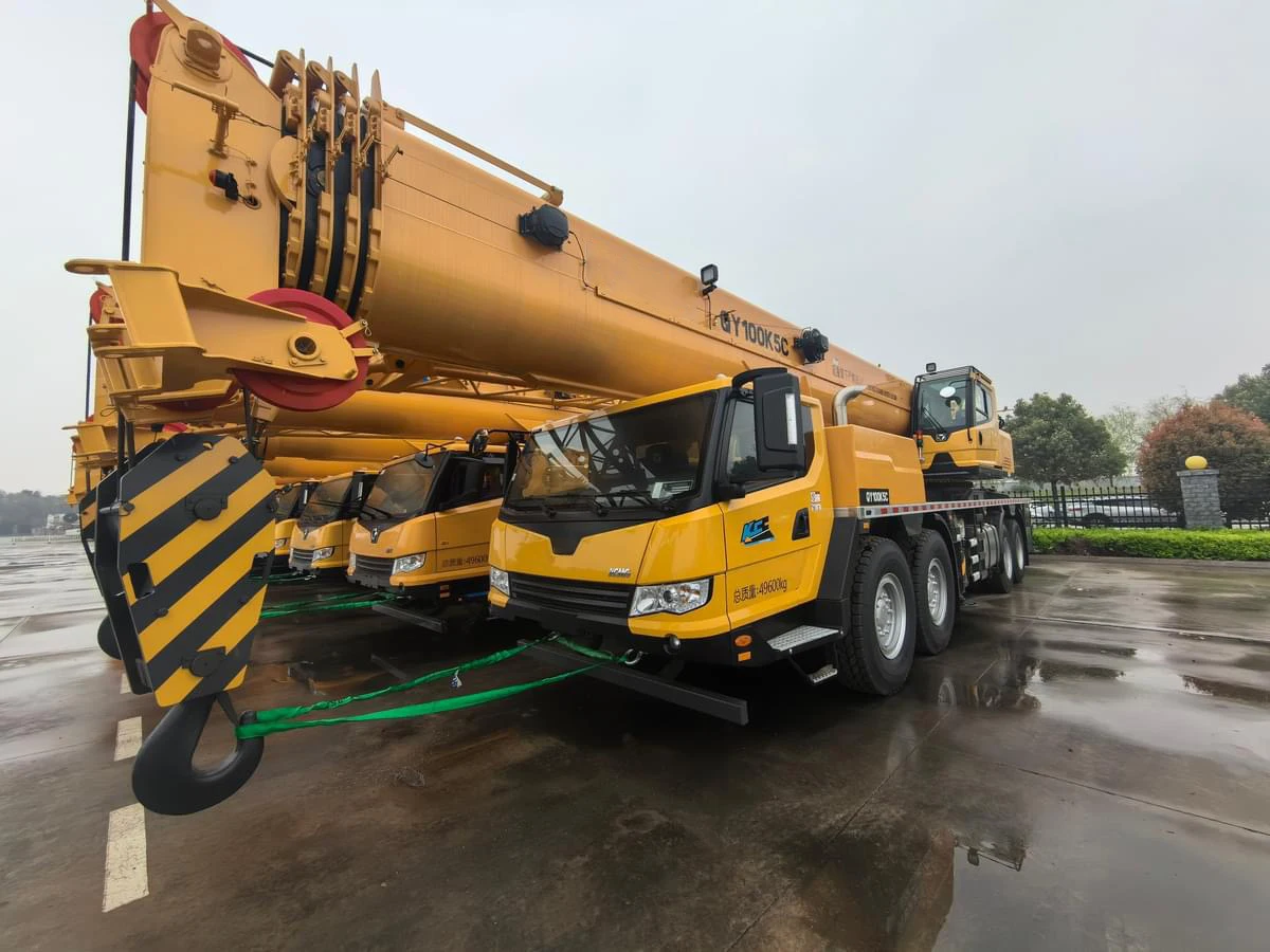 100 тонный кран QY100K5C автокран оснащенный кондиционером и обогревателем