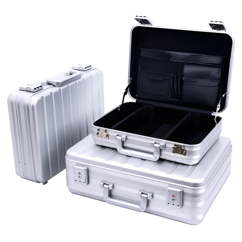 Professional Design Aluminum Medical Equipment Case Aluminum Tool Box Case Medical Briefcase Metal Briefcase