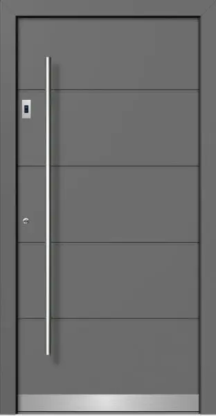 China Foshan Factory Interior Apartment Room Cheap Wpc Solid Wooden Doors Others Doors for Houses