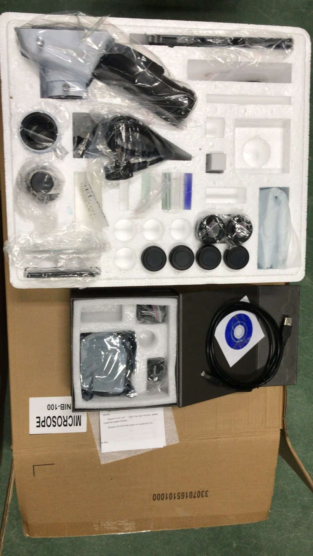 Nade Inverted microscope electronic microscope camera NIB-100