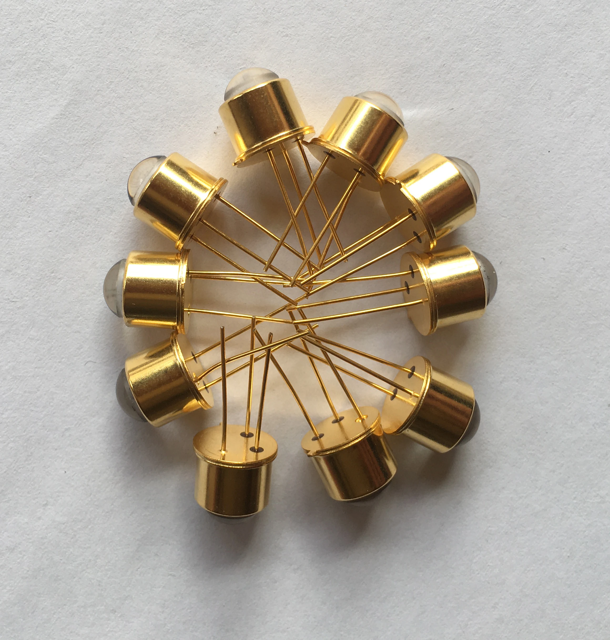 UVC LED 254nm 260nm TO39 For UV IR Flame Detector