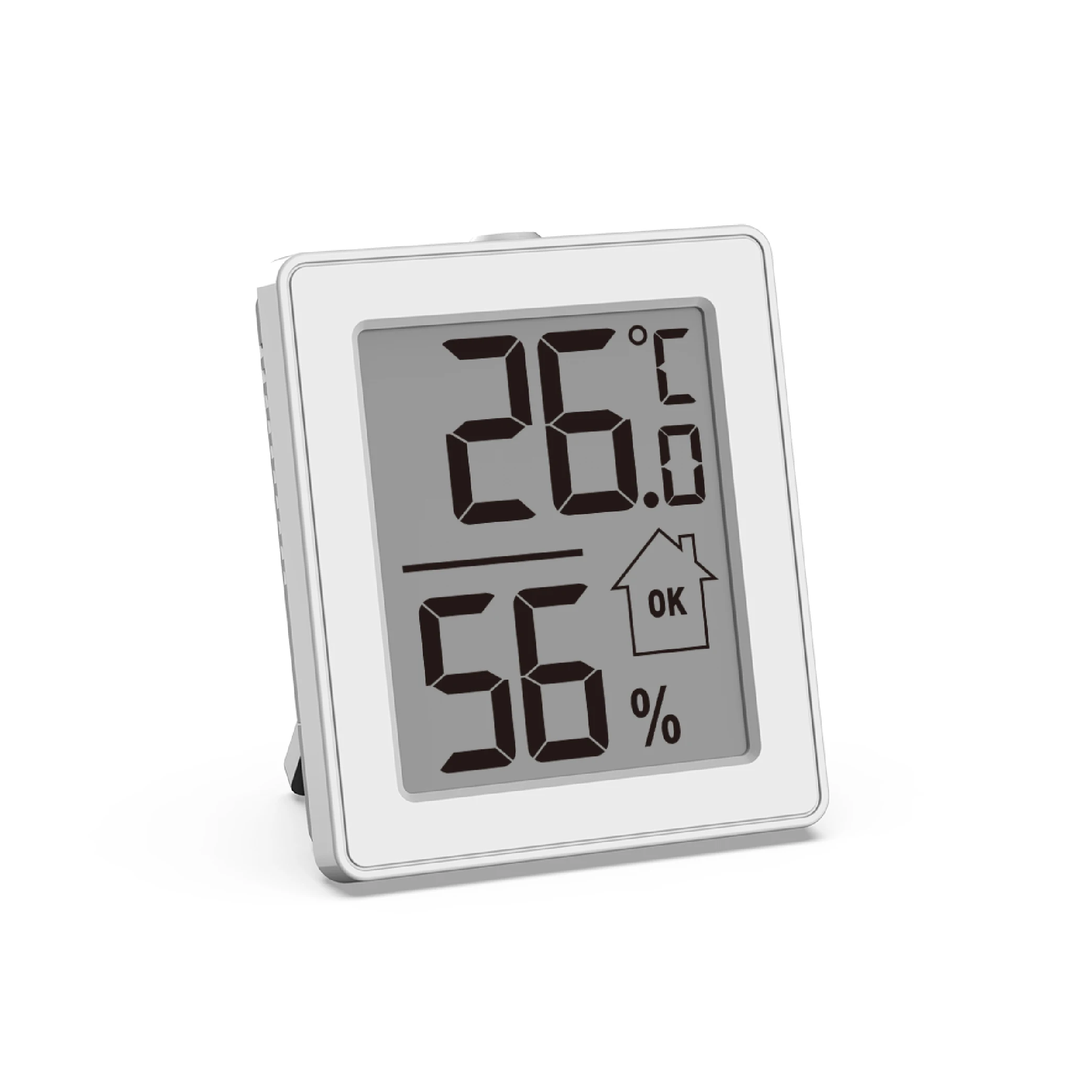 Personal Home Digital Indoor Outdoor Thermometer Weather Forecast Station with Atomic Clock