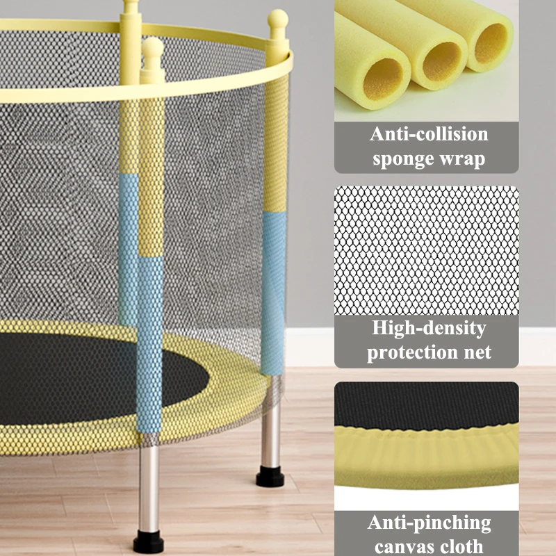 Garden Round Cheap Big 6ft 8ft 10ft 12ft 13ft 14ft 15ft 16ft Outdoor Trampoline With Safety Net Enclosure