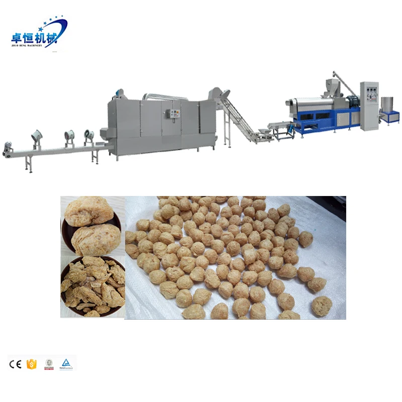 soy isolate protein plant soya chunks making machines soya chunks machines extruder