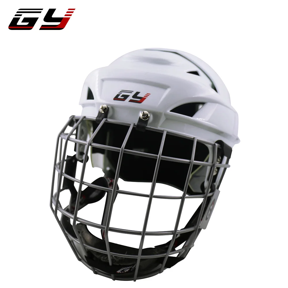 Popular Ice Hockey Helmet with Full Face Cage for Ice Hockey Player Custom Hockey Helmet