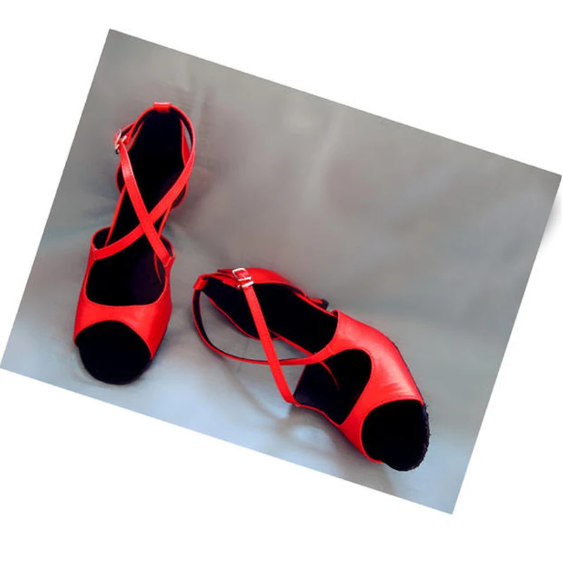 6.0cm 7.0cm 8.0cm 9.0cm Heel Blue Green Red Candy Color New Year Gift Women Latin Dance Shoes Girlfriend Lovely Choice Shoes