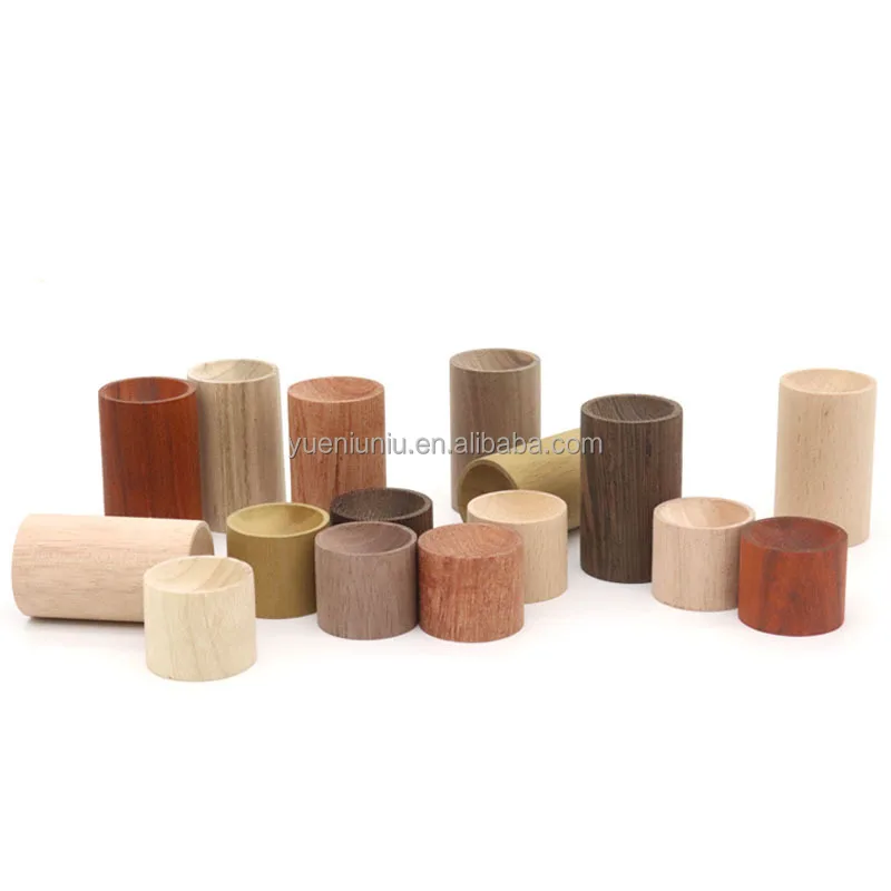 Wholesale home scented diffuser top hemispherical beech wood cylinder with custom logo essential oil diffuser