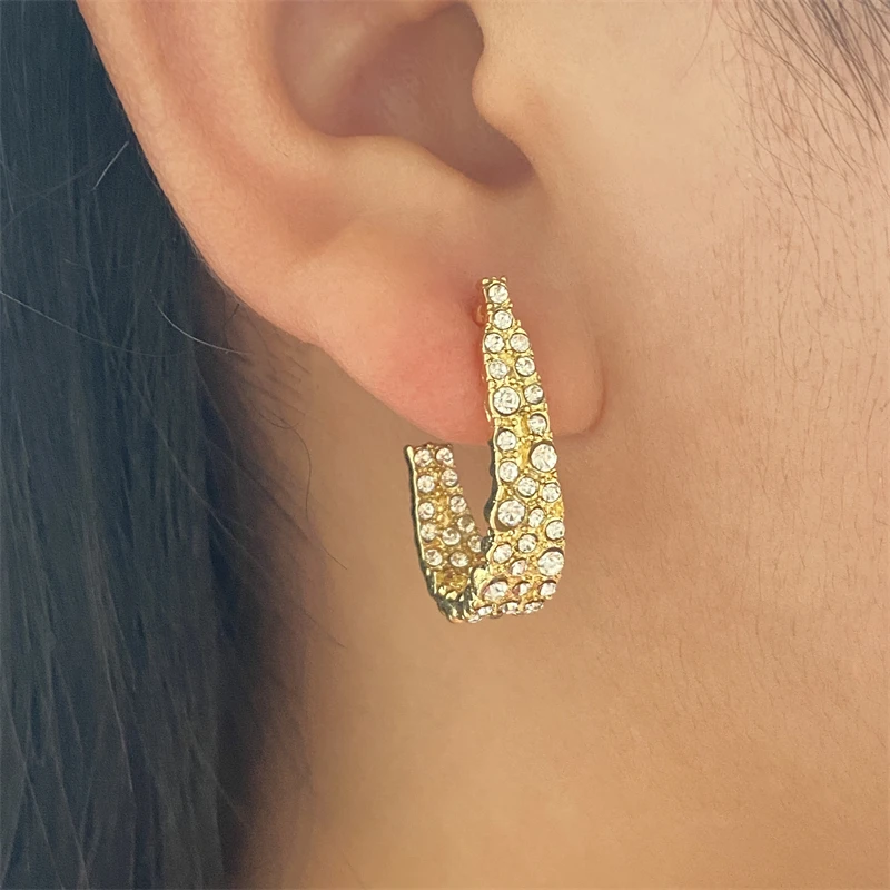 Серьги RAKOL ZPE533 S925 с серебряной иглой Южная Корея Dongdaemun 2024 новые модные серьги