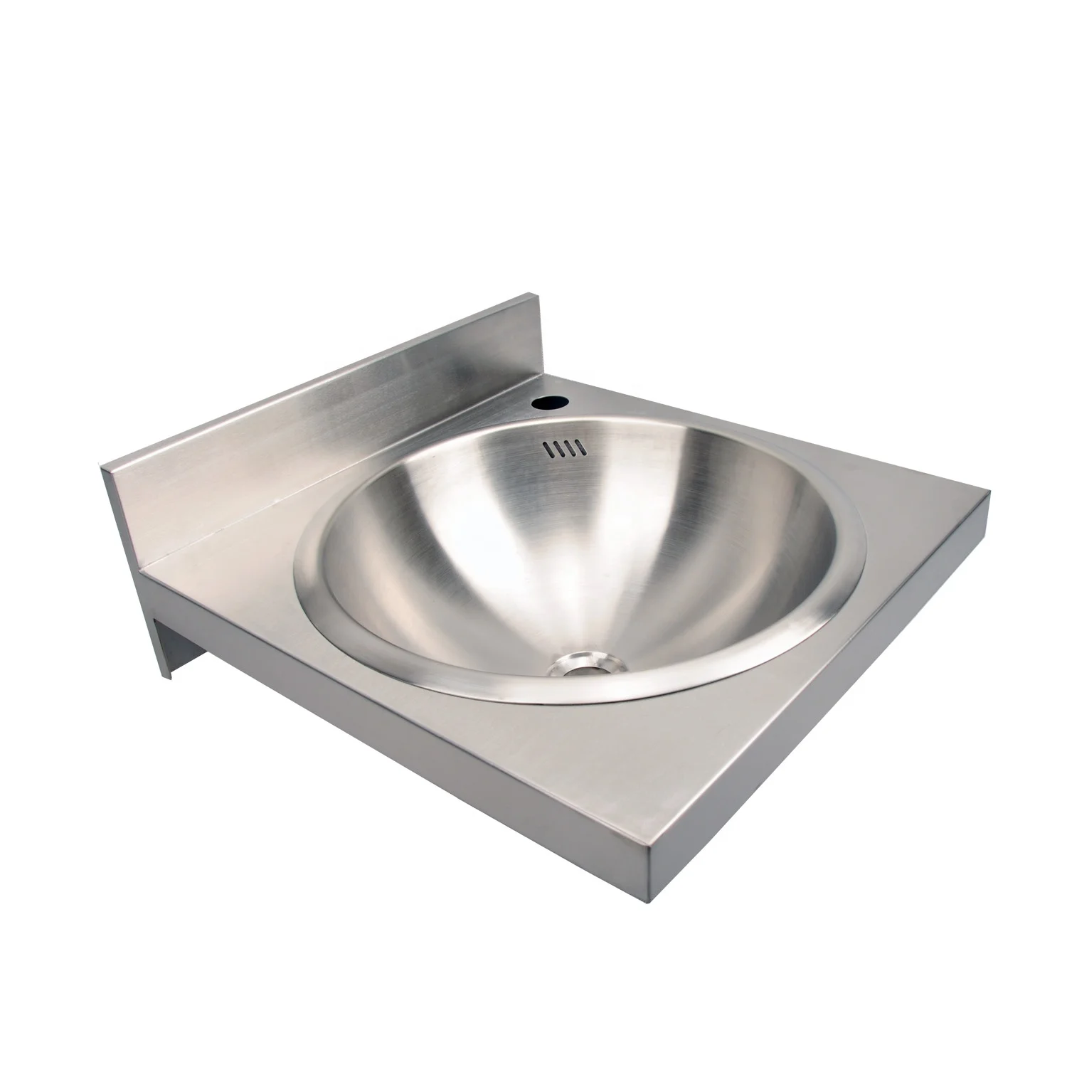 
New Style Project Use Stainless Steel 304 Square Hand Wash Basin 