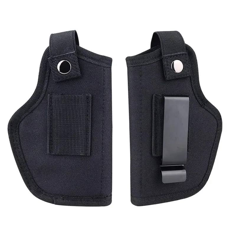 Portable Waterproof Nylon Concealed Universal Handmade Genuine Tactical Gun Belt Carry Holster Leather Holster for Gun