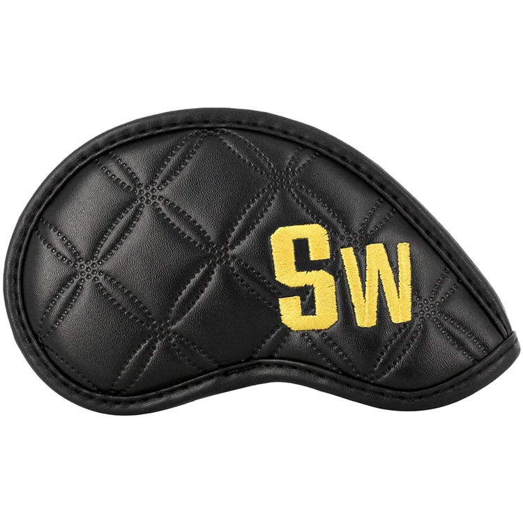 Pu Leather Iron Head Cover Golf Club Headcover Custom Made Golf Iron Head Cover Kit Golf Headcover Sets