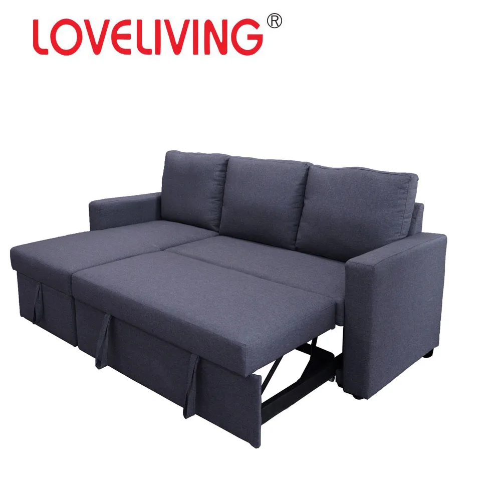 
Living Room Sofas Large Capacity Foldable Storage Corner Puller Sofas Modern Futon Sofa Bed Livingroom Home Furniture Fabric 67 