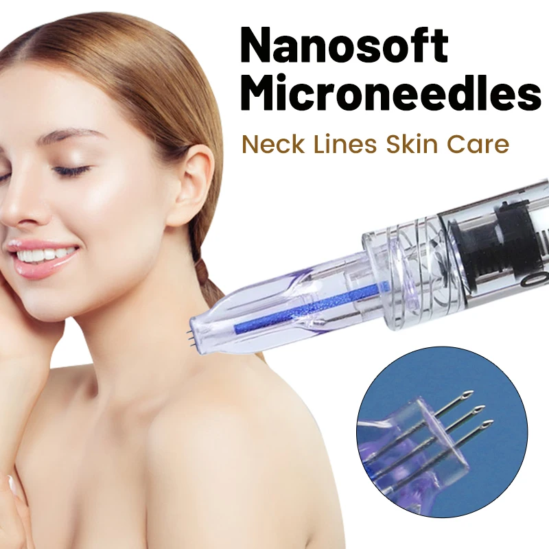 Crystal 3 Pin Multi Mesotherapy Needles To Remove Wrinkles Needle