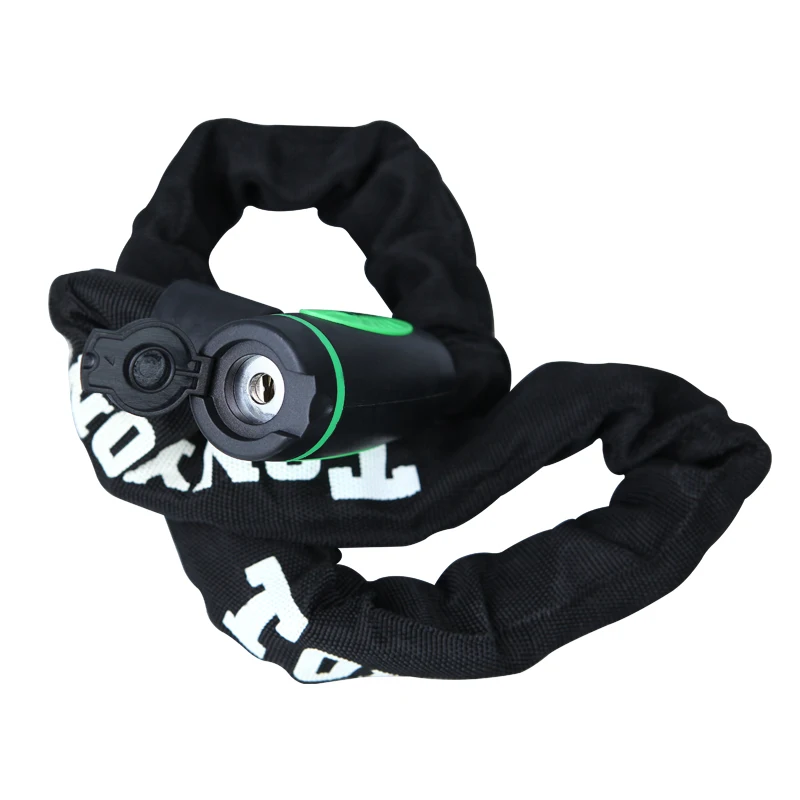 TONYON Motorcycle parts  High quality materials bike chain lock  antitheft motorcycle lock chain lock