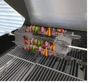 Rotisserie Skewer System Grill Skewer 2*6pcs For Rotisserie Stainless Steel Rotating Skewer For BBQ Rotisserie Grill