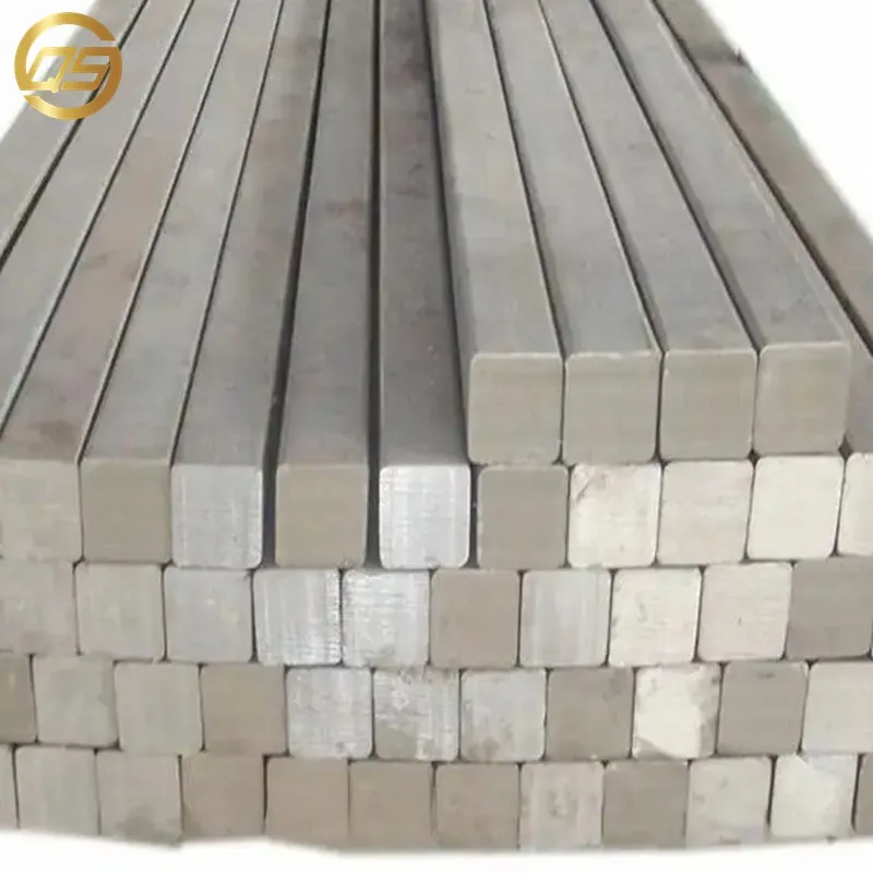 Hot Sale 201 304 316 304l 316l  430 stainless steel square bar