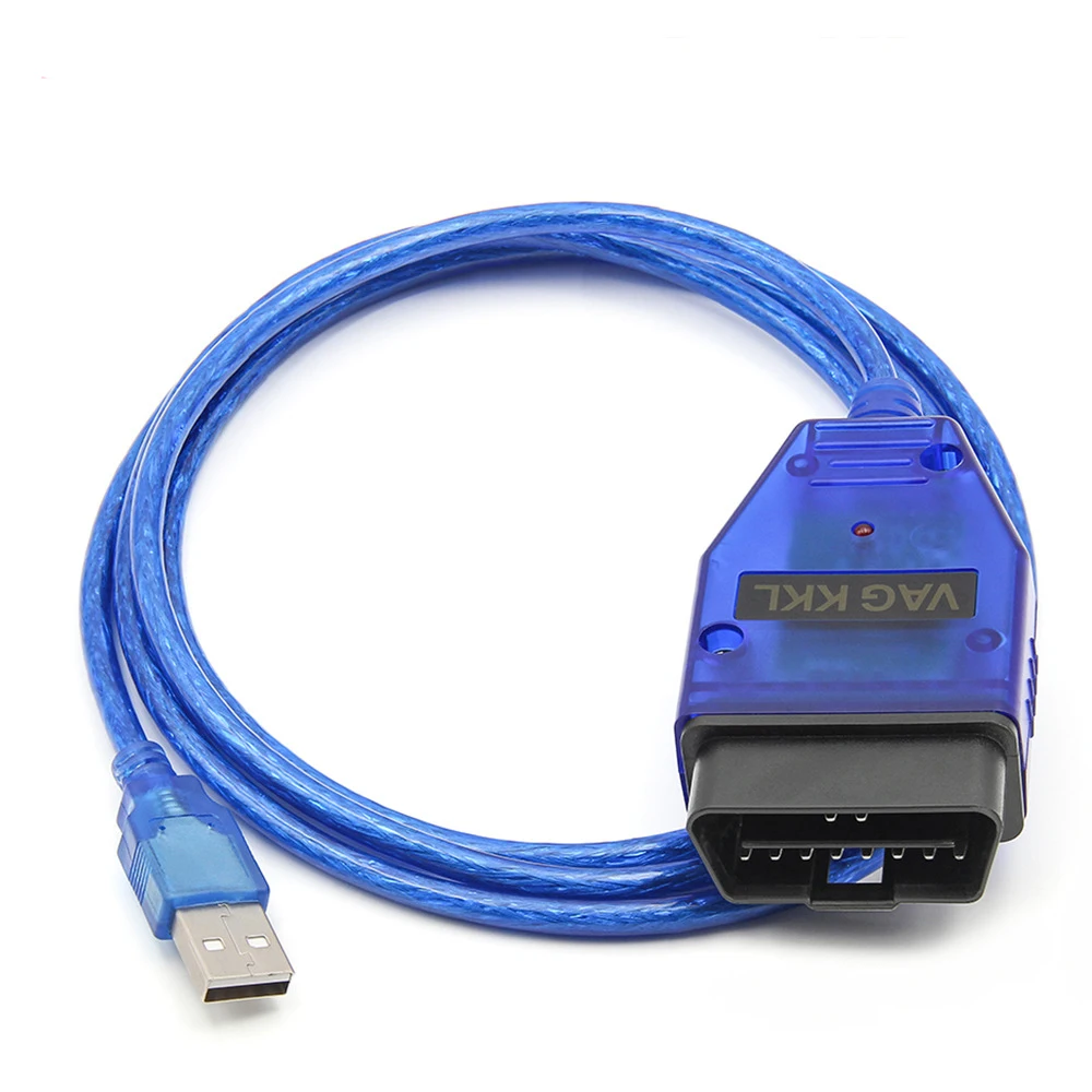 VAG KKL 409 to USB Cable 409.1 LM339 CH340T Chip OBD2 Interface scanner For Fiat Auto Diagnostic tool