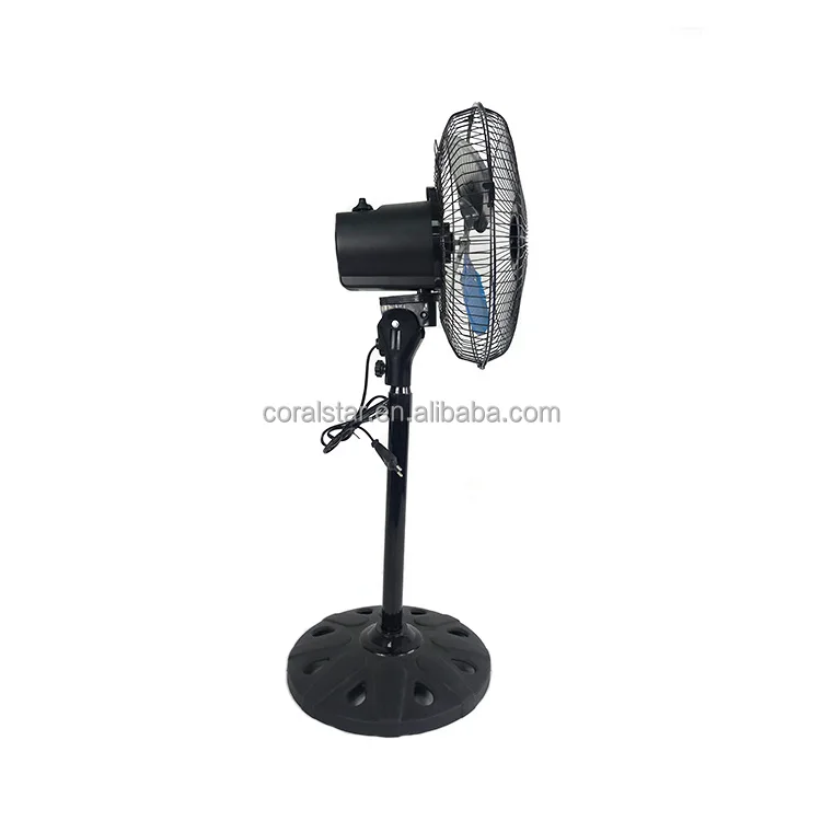 New simple desgin 10 inch room school use air cooling electric stand fan hot sale to africa
