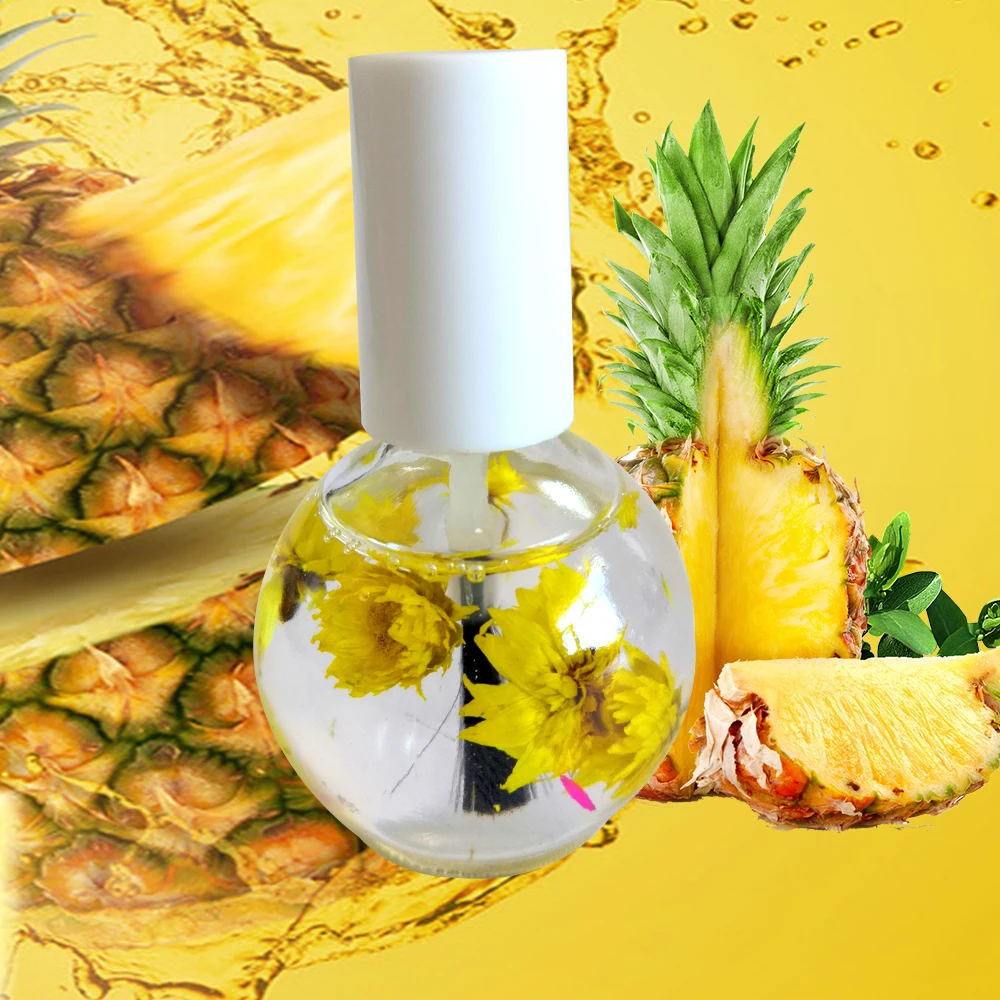 Фирменное Масло для кутикулы с цветами для лечения Ногтей, ароматизированное Восстанавливающее Средство для ногтей с цветочным ароматом