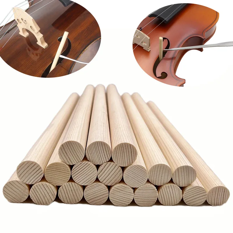 Spruce wood pillars for acoustic violins pillars poles String instruments violin accessories cello 4/4