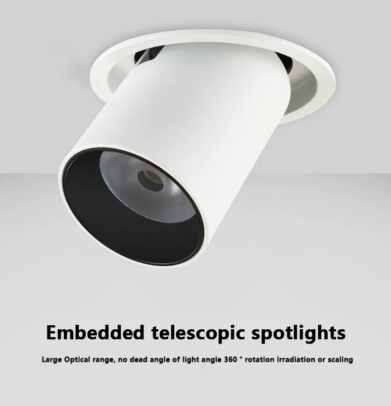 New Arrival Surface Mounted Spot Light Cylinder Aluminium Down Light Adjust For Indoor Lighting