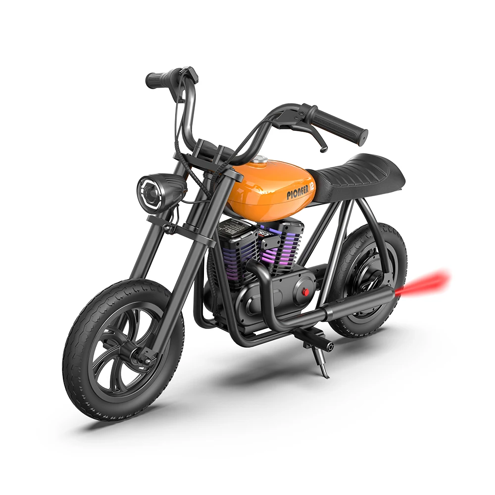 wholesale hyper gogo motorcycle Pioneer  24V lithium battery  13km Range with music speakers  for age 7-12