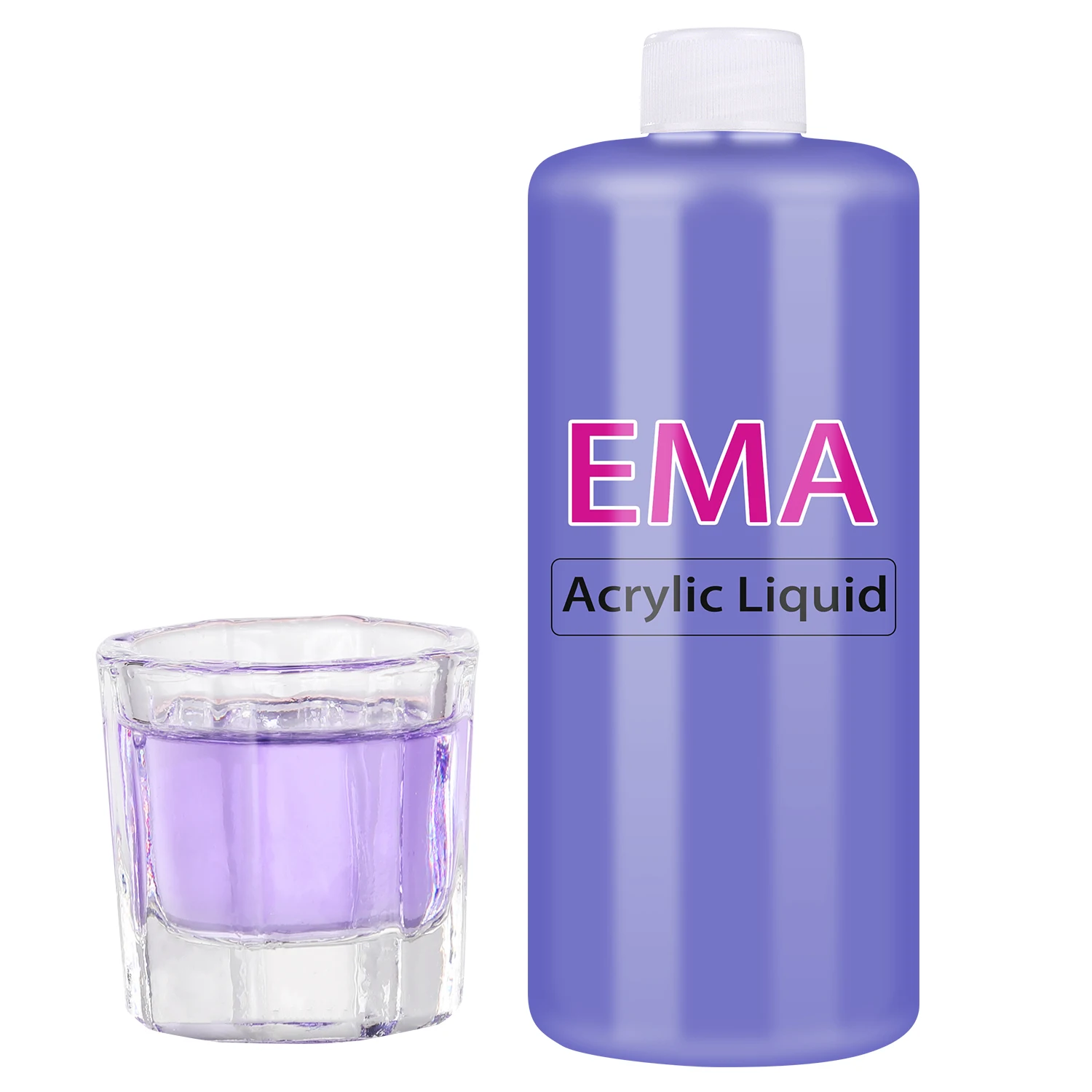 Private Label EMA акриловый жидкий мономер для ногтей порошок системы