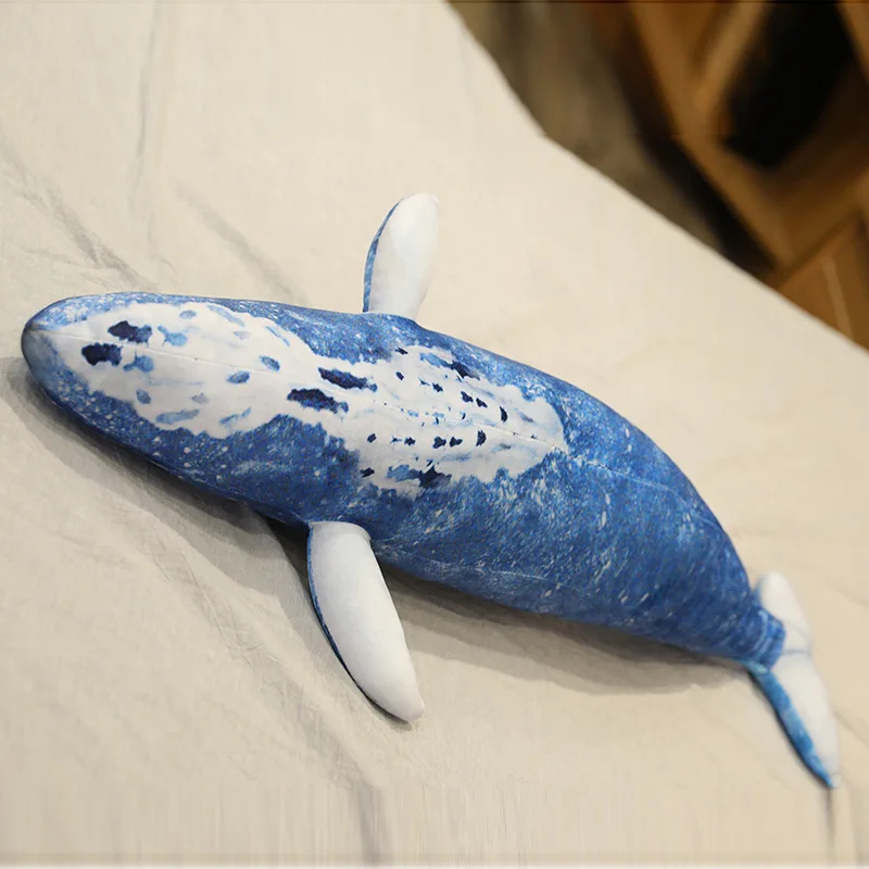 Giant Custom Design Whale shark Plush Toy blue whale pillow plush toy Stuffed toy Animal Plush Whale