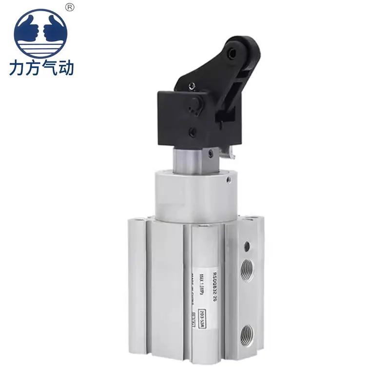 SMC blocking cylinder RSDQA40-20/D/DR/TG/TE series double acting single acting stop cylinder
