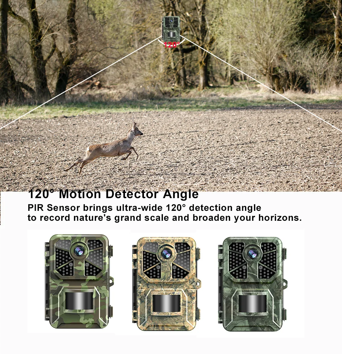 Outdoor Hunting Wildlife HD Camera Security Monitoring Infrared Night Vision