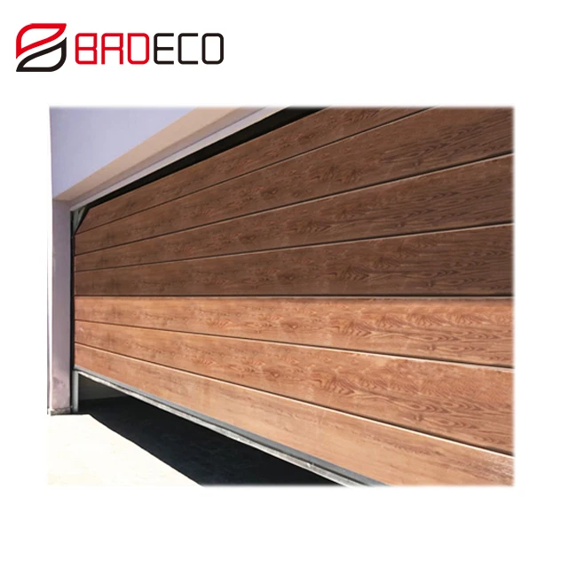Chinese Manufacturer Of 20 Years Focus Electric Garage Door Wood Garage Door 12 x 7