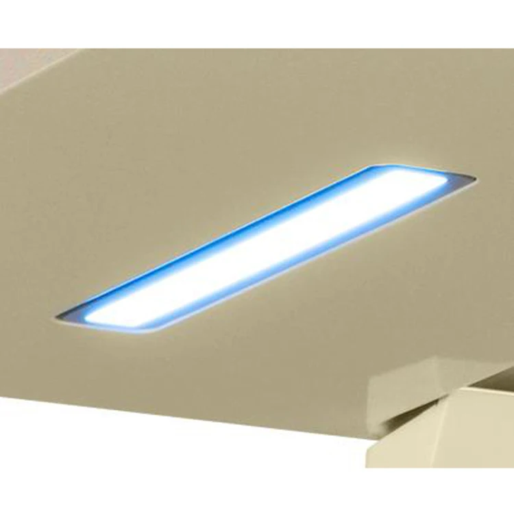 Последняя модель крытых кухонных вытяжных колпачков с перегородкой и фильтром