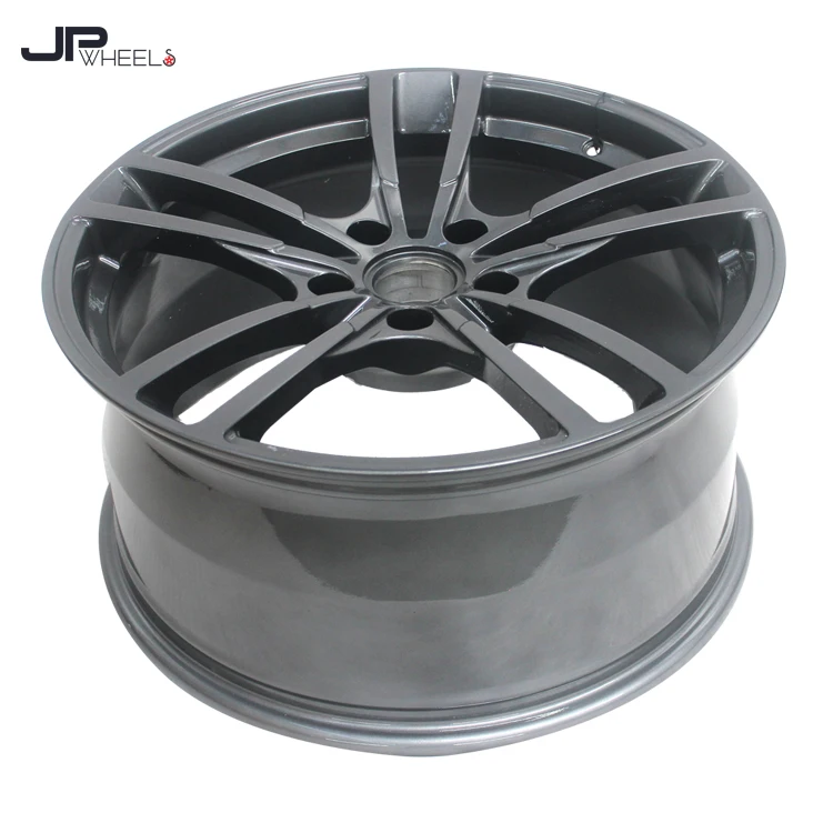 #J05003 dual five spoke gunmetal 5x130 forged classic car alloy wheels 5x112 20inch car alloy wheels 18 inch