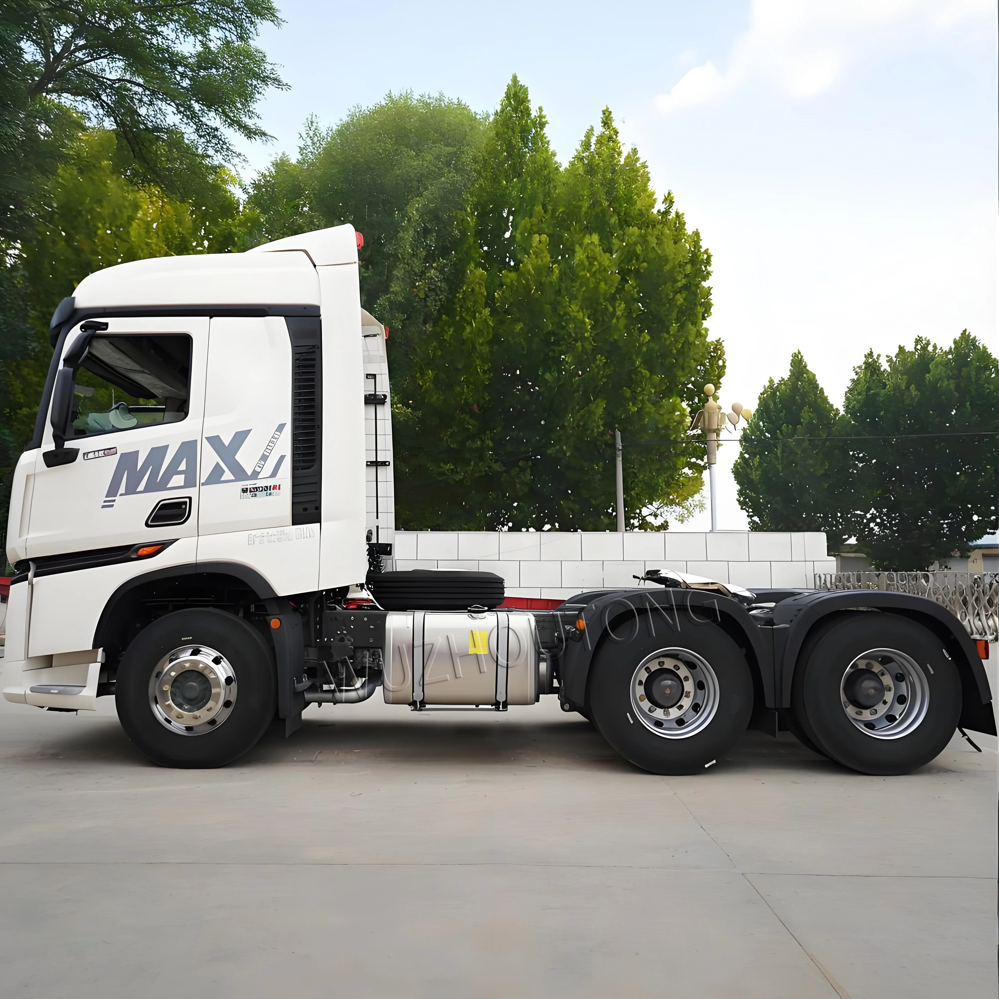 Best price Diesel Tractor Head Trucks 6x4 Left Steering Euro 4 used truck tractor trailer