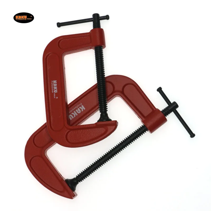 KAKU Portable Heavy Duty Metal Table Tool Forged Carpenter Wood Woodwork Woodworking G Clamp