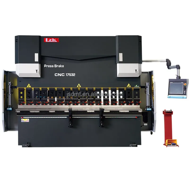 DELEM DA69T 3D  Controller   Servo Press Brake Machine HPB-175T3200  with fast clamp and 4V Die