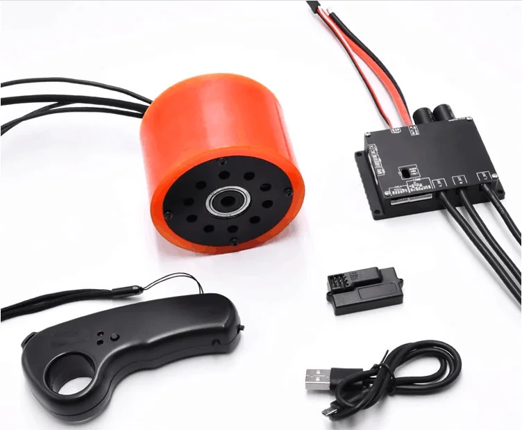 Freerchobby  Outrunner Sensored 1000W Remote Control Electric Skateboard Mountainboard Brushless DC 83 90 Hub Motor