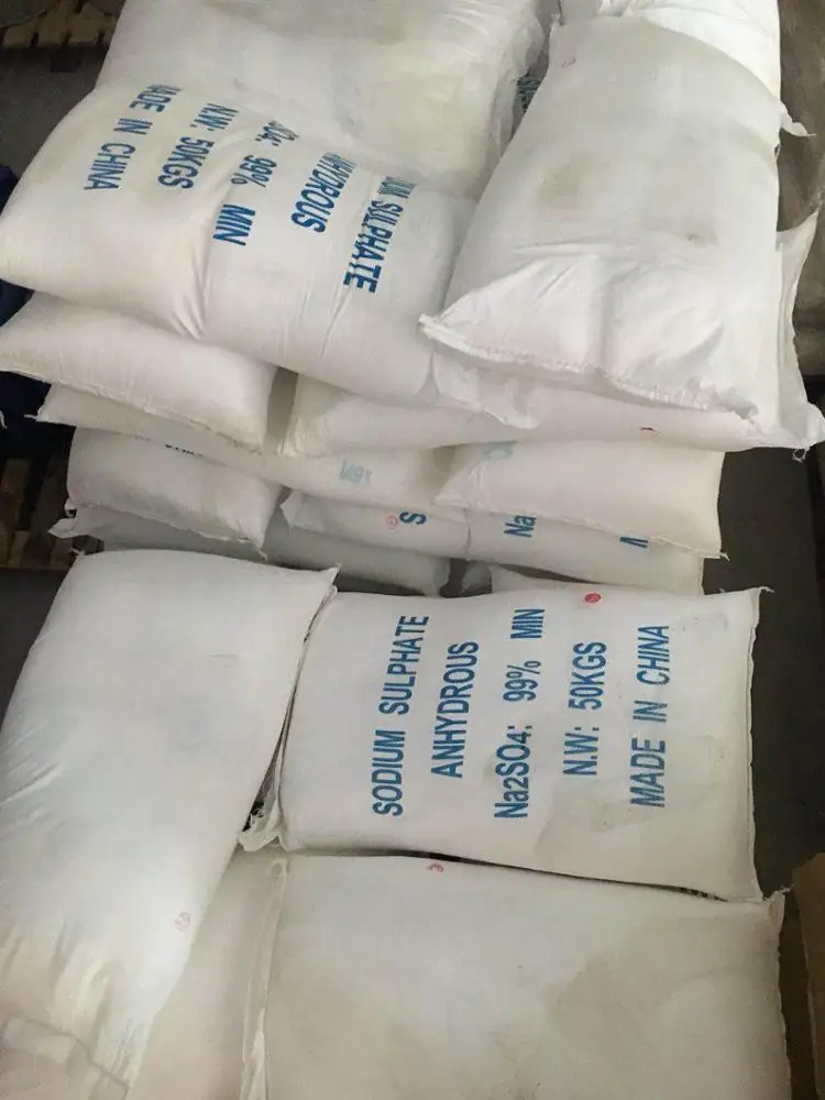 Industrial grade Sodium sulphate anhydrous 99%