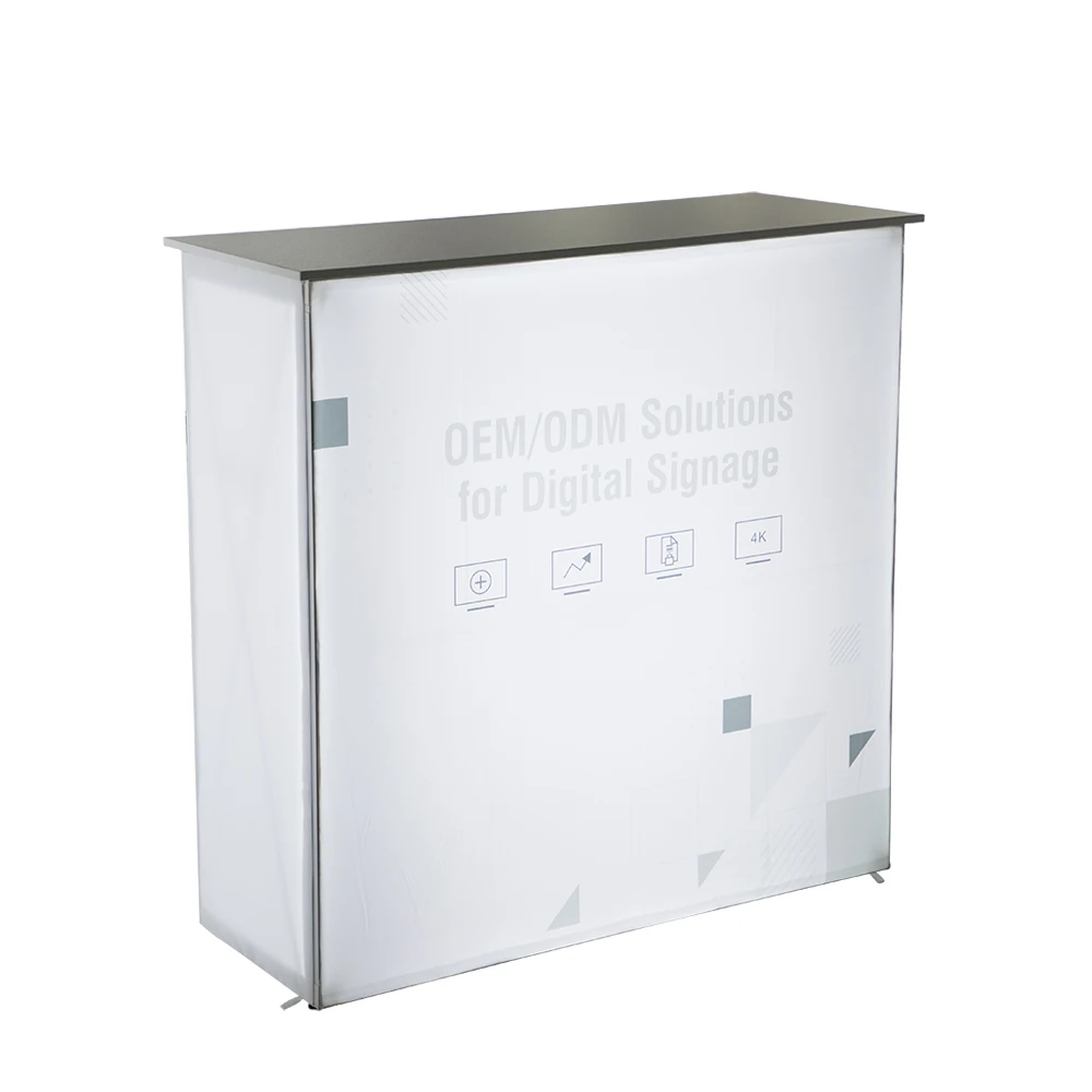 Tianyu Exhibition Tension Fabric Backdrop Trade Show Banner Stand Frame Glowing Pop Up Banner Display Stand