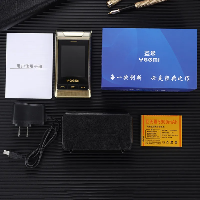  Новый 2 8 дюймов двойной экран 1800mAh батарея 2G 3G с функцией gsm wcdma G10 все голосовые king sos-вызов клавиатура флип кнопки телефона