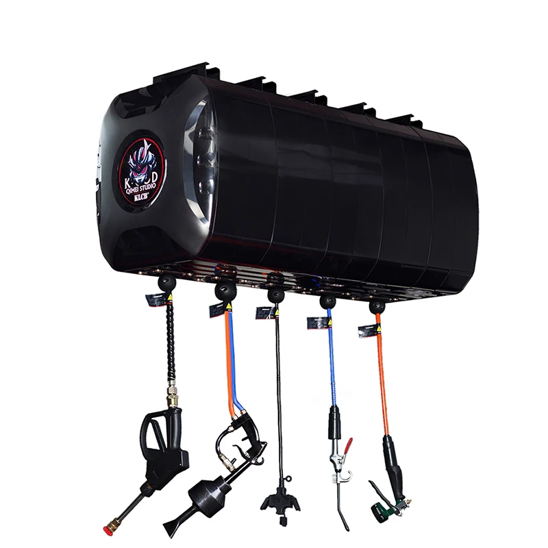 Car beauty detailing  Retractable Combination water air electric Hose Reel for Car washing