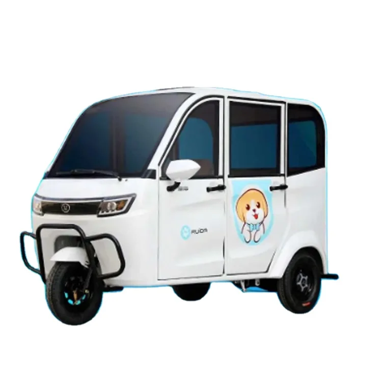 Three Wheels Cargo Ruida K1 K2 Four Doors Big Power Full Cabin 1200W Rain Proof Home Use Cargo Zongshen