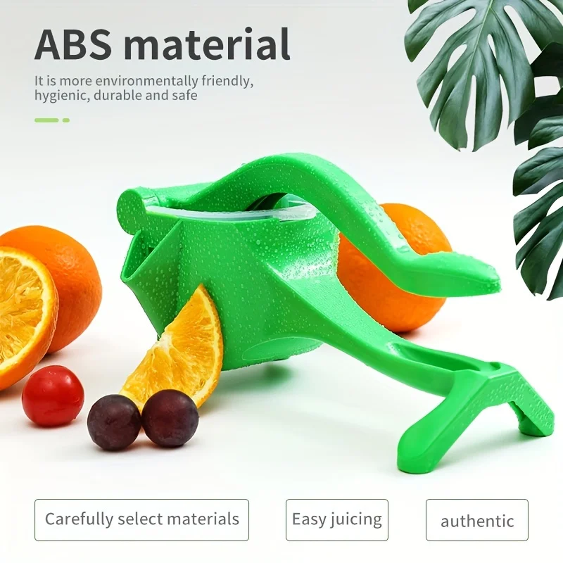 Popular Portable Plastic Manual Fruit Juicer Squeezer Efficient Fruit Juice Press Separation Essential Kitchen Gadgets