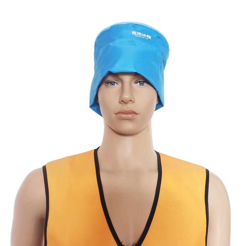 Rehabilitation Therapy Supplies Chemotherapy Ice Cap Gel Ice Pack Hat for Cold Compress Pain Relief